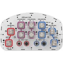 2x 698 - 896, 4x 1695 - 2200, 4x 3100 - 4200 MHz Outdoor Sector Antenna with 10x 4.3-10 Female Connectors