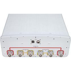 2x 698 - 896, 4x 1695 - 2360 MHz Outdoor Sector Antenna with 6x 7/16 DIN Female Connectors, 45 Deg HPBW