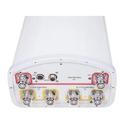 2x 698 - 896, 4x 1695 - 2360 MHz Sector Antenna with 6x 7/16 DIN Female Connectors, 65 Deg HPBW