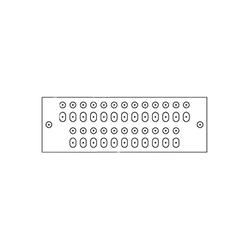 1/4 X 4 X 12 Ground Bar, Tinned