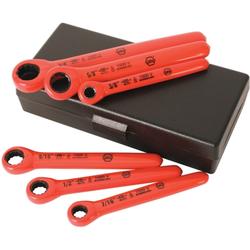 Insulated ratchet wrench set, 6 piece/ 1 each