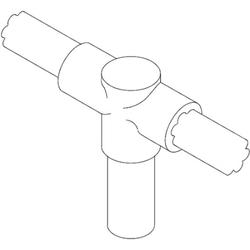 Cable to Ground Rod, #2 Solid to 1/2" Rod