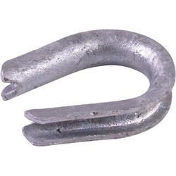 3/16" Galvanized Steel Thimble for 3/16" Wire