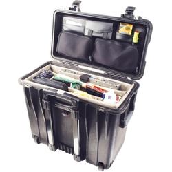 Top Loader case, BLK, office divider and lid org.