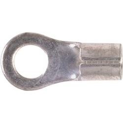 Non-Insulated Ring Terminal in Yellow, #12 - 10 AWG, #10 Stud, 100 Pack