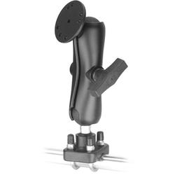 AMPS Double Socket Pipe Mount w/Double U-Bolt Base