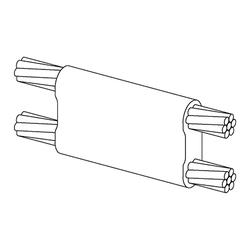 Parallel Connection, #2 Solid to 6 Stranded