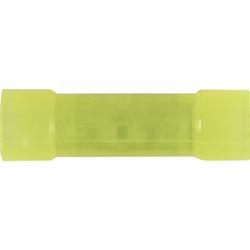 Nylon Butt Connector in Yellow, #12 - 10 AWG, 500 Pack