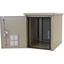 30Hx25Wx34D in (1) Bay Outdoor Cabinet Cream