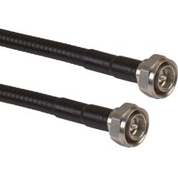 4 ft LDF4-50A HELIAX® SureFlex® Cable Assembly with 7/16 DIN Male - 7/16 DIN Male Connectors