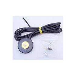 Magnetic Mount with 12 ft RG-58/U and N Male Crimp in Black