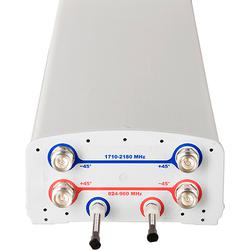 2x 824 - 960, 2x 1710 - 2180 MHz Sector Antenna with 4x 7/16 DIN Female Connectors