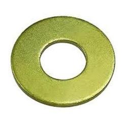 5/8" flat washer, yellow zinc plated