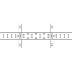 1/4"x4"x12" BICSI Ground Bar