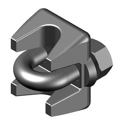 3/8" Wire Rope Clip (Cable Clamp)