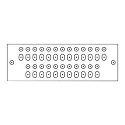 1/4" x 4" x 24" Tinned Ground Bar Progress Energy