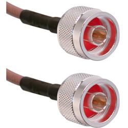 3' DAS jumper using RG-142 plenum cable N M;N M