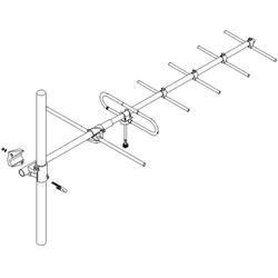 167-174 MHz 9.5dB Yagi