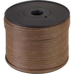 18ga 2 conductor Brown Zip Cord/1000 ft.