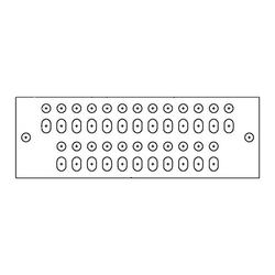 1/4" x 4" x 14" Tinned Ground Bar Progress Energy