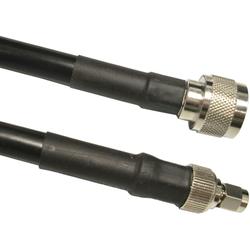 100 ft TWS-400 Cable Assembly with N Male - RP SMA Male Connectors