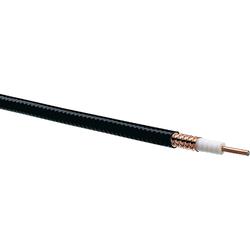 HELIAX® 1/2 in LDF4-50 Corrugated Copper Foam Coax Cable, Black Jacket