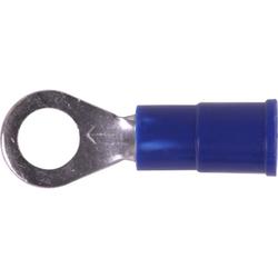 Ring Terminal,Vinyl , 16-14 gauge,#10 stud/100 pk