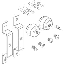Tamper/Theft Ground Bar Mount Hardware