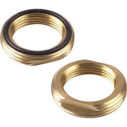 Brass Nut with O-ring for 3/4 in Hole Mount, 20 Per Pack