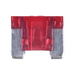 Plastic Mini-ATM Low Profile Fuse in Red, 10 A, 32 V, 10 Pack