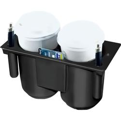 4 in Faceplate Dual Cup