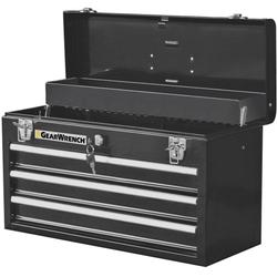 3 Drawer Tool Box, 12" L x 20" W x 8-1/2" D