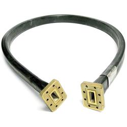 24 in FlexTwist® Flexible Twist for WR90 with CPR90G Interface Types