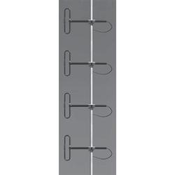 300 - 360 MHz 6 - 9 dBd 4 Element Dipole Array Antenna with N Male Connector