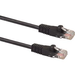 3ft Cat-6 Black Indoor RJ45M-RJ45 Male