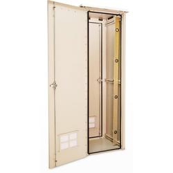 78Hx25Wx25D in (1) Bay,Outdoor Cabinet Cream