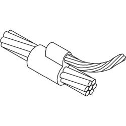 Parallel Connection, 2/0 run to #2 stranded tap