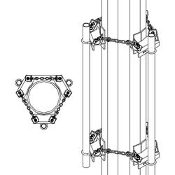 16' Double Chain Mount Base Kit