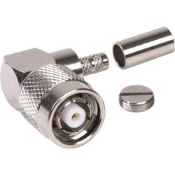 Rev. Pol. Rt. Angle TNC Male LMR®-195/RG-58/U