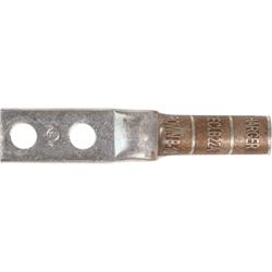 #2 Str Lug w/2 1/4" holes