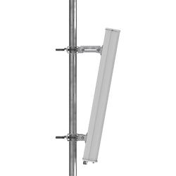 4x 2300 - 2700 MHz Sector Antenna with 4x 7/16 DIN Female Connectors, 65 Deg HPBW