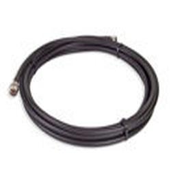 1 ft TWS-195 Cable Assembly with RA TNC Male - BNC Female Bulkhead Connectors