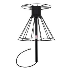 30 MHz - 3 GHz Unity Gain Wideband Discone Antenna with N Male Connector