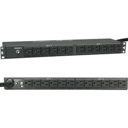 Single-Phase Basic PDU, 20A 120V, 1U, 24 5-15R