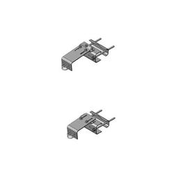 Adjustable Sliding Pipe Mount Kit for 2-3/8 in OD pipe, 6-14 in Stand-off