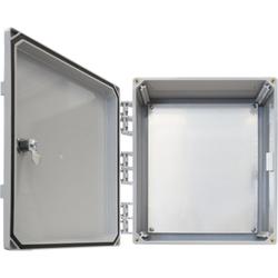 14X12X6 Univ. BP Solid CAT60 Encl. 4 - .625" Holes