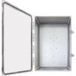 18x16x10 Enclosure. Clear Door/Latch Lock.