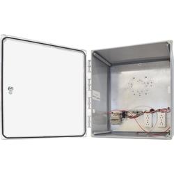 18 x 16 x 10 in NEMA 4X Heated Polycarbonate Enclosure