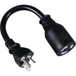 HD Power adpater cord, 20A, 12AWG, 6 in