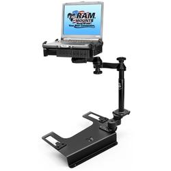 No-Drill Laptop Mount for the 2014 Chevy Silverado